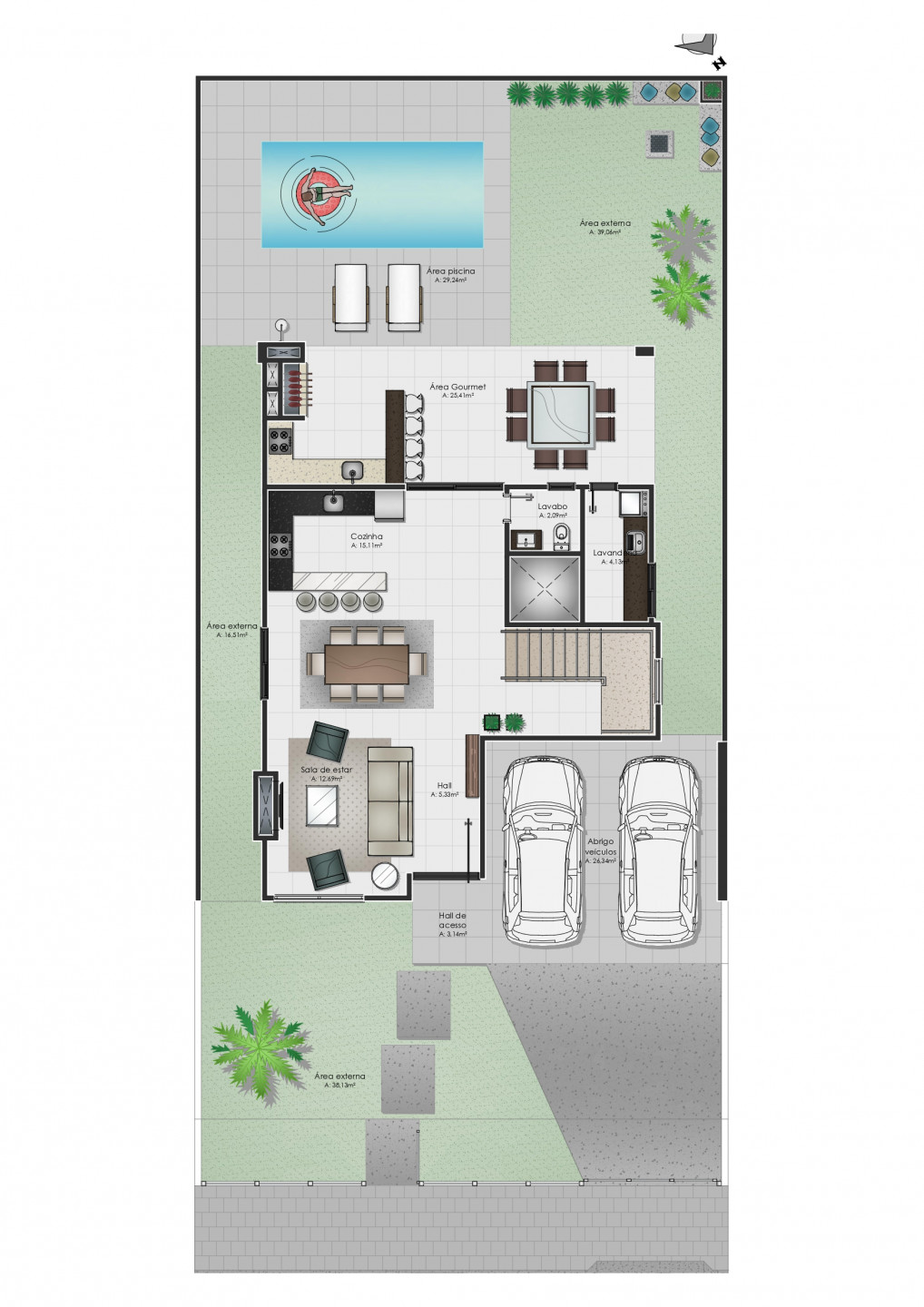 Casa à venda com 4 quartos, 251m² - Foto 3