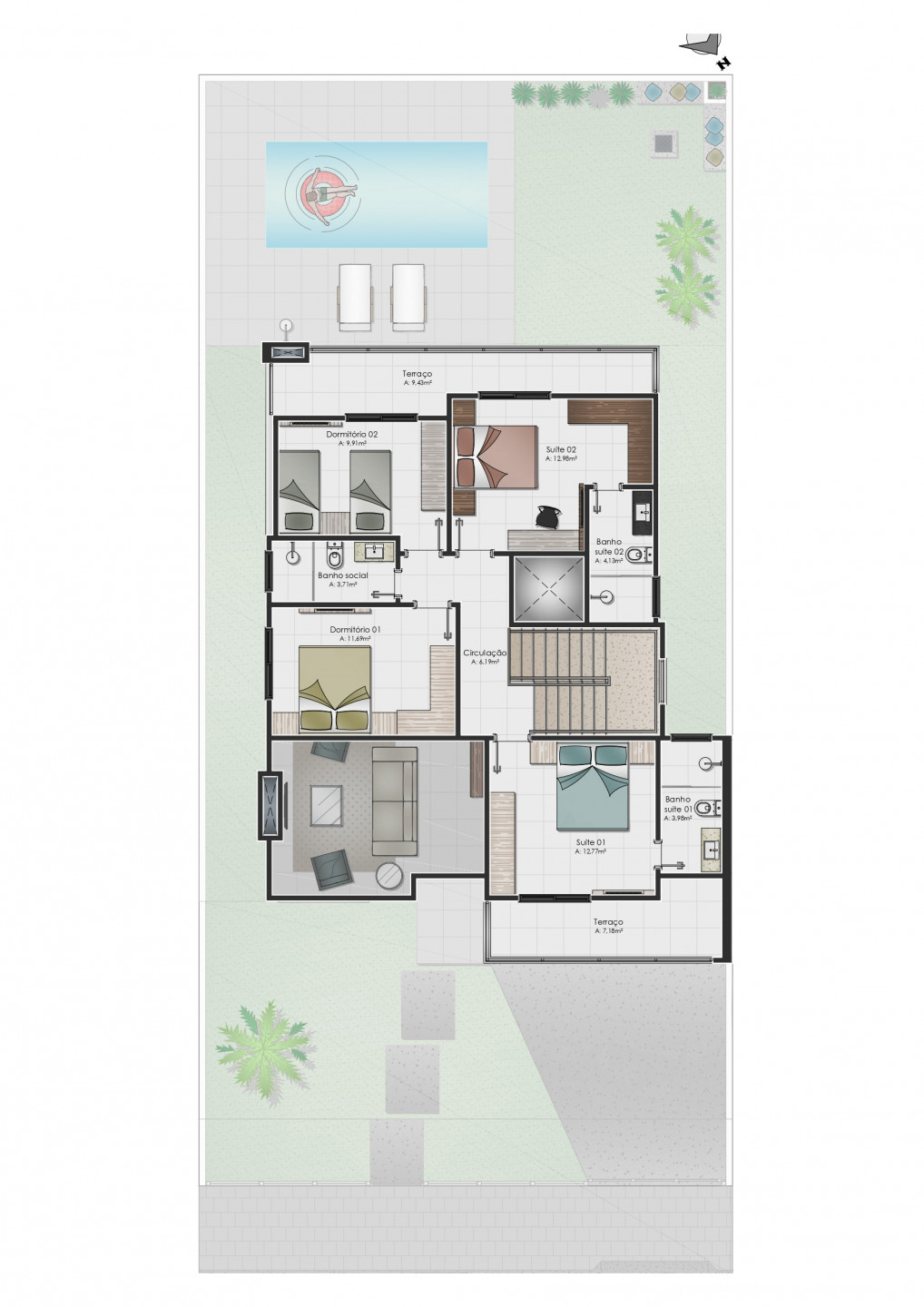 Casa à venda com 4 quartos, 251m² - Foto 2
