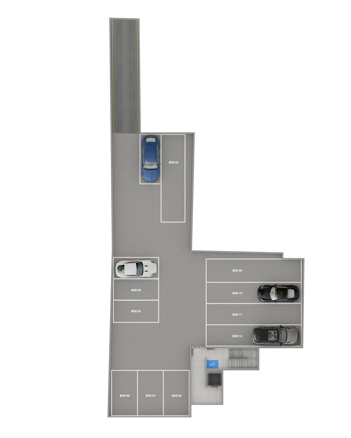 Subsolo Majestic - garagem