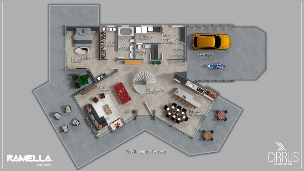 Casa Vivace - Oceanside (MOBILIADA E DECORADA)