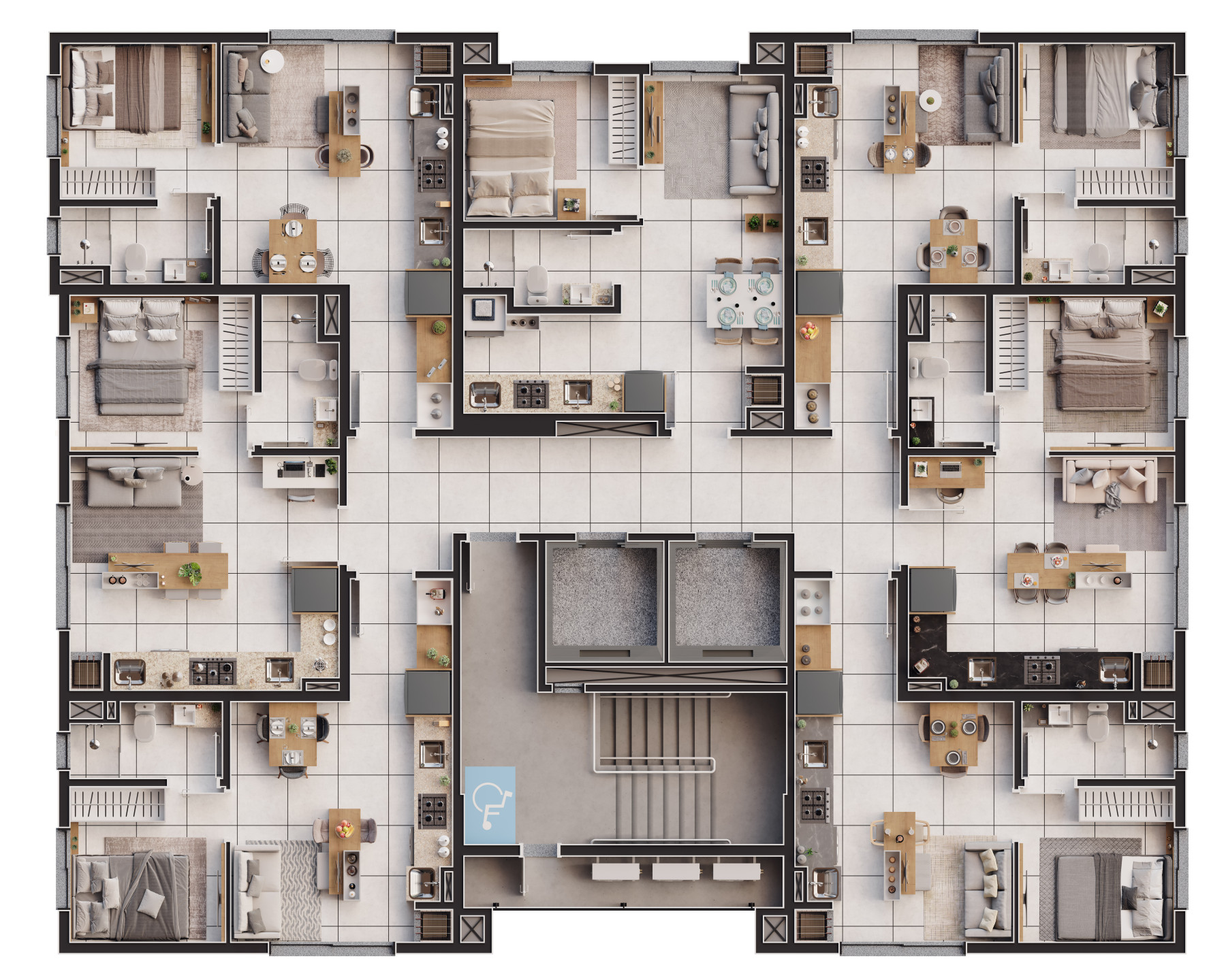 Apartamento, 1 quarto, 30 m² - Foto 28