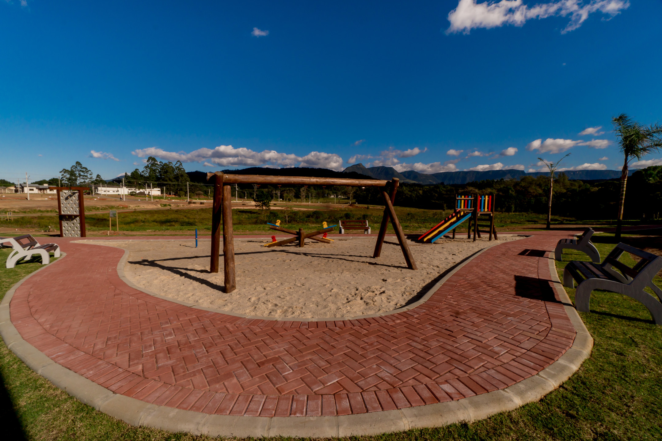 Lote/Terreno de no bairro Santa Rita, em Três Cachoeiras | Eu Corretor