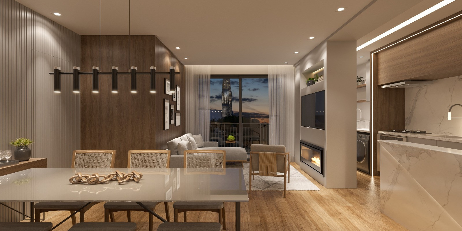 Apartamento à venda em canela, centro , com 1 quarto, 112.24