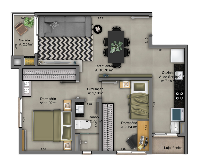 Imagem Planta Baixa 3