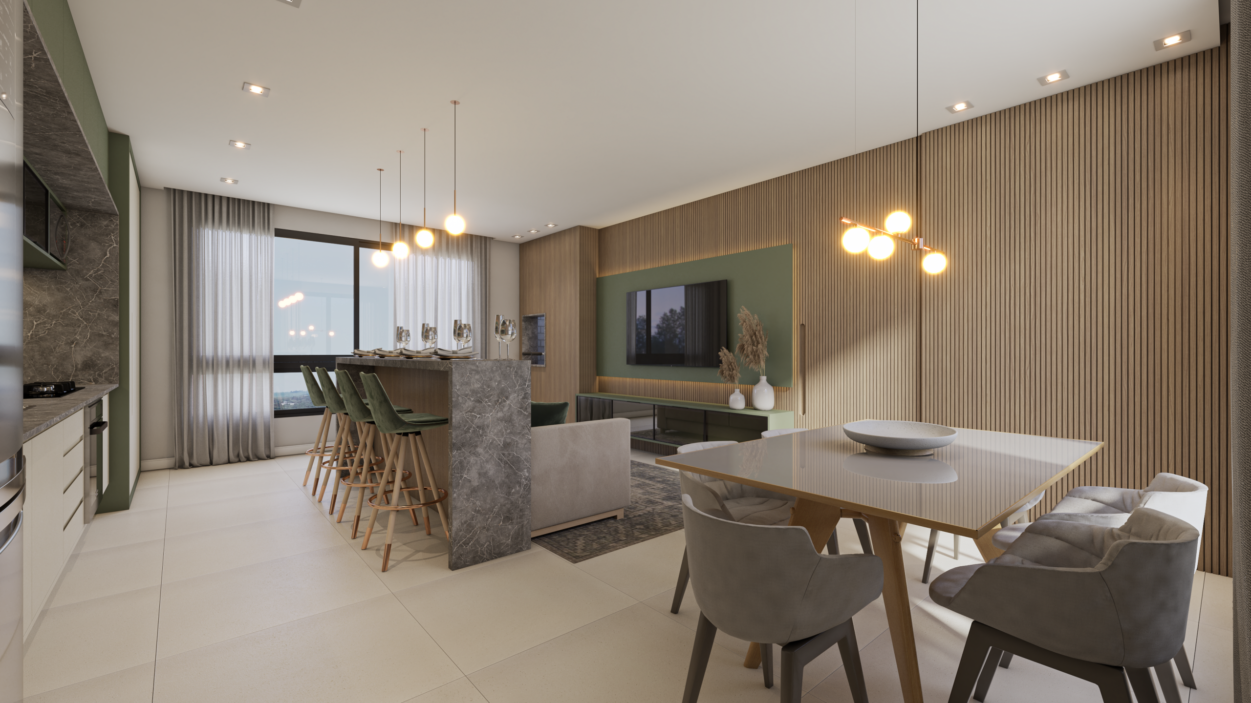 Apartamento, 2 quartos, 57 m² - Foto 3