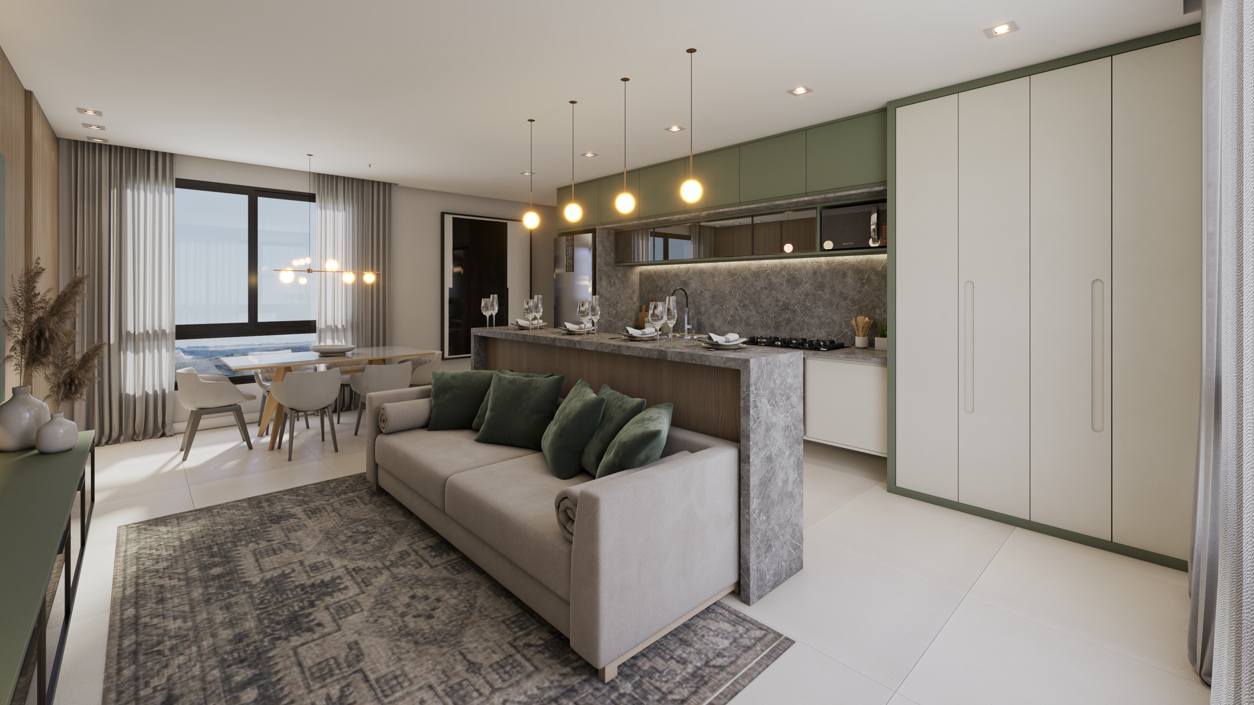 Apartamento, 2 quartos, 57 m² - Foto 4