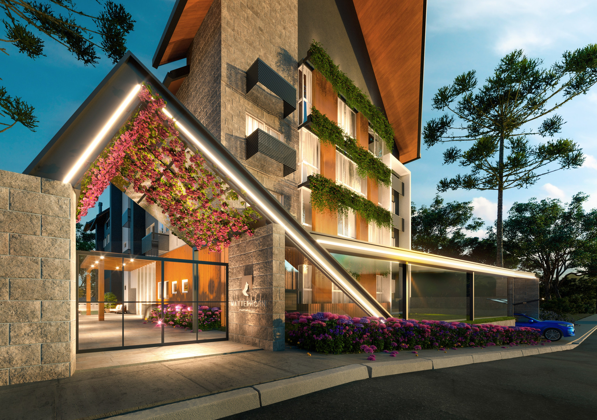 Apartamento à venda em gramado, floresta, com 2 quartos, 74.