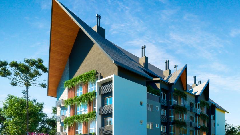 Apartamento à venda em gramado, floresta, com 2 quartos, 74.