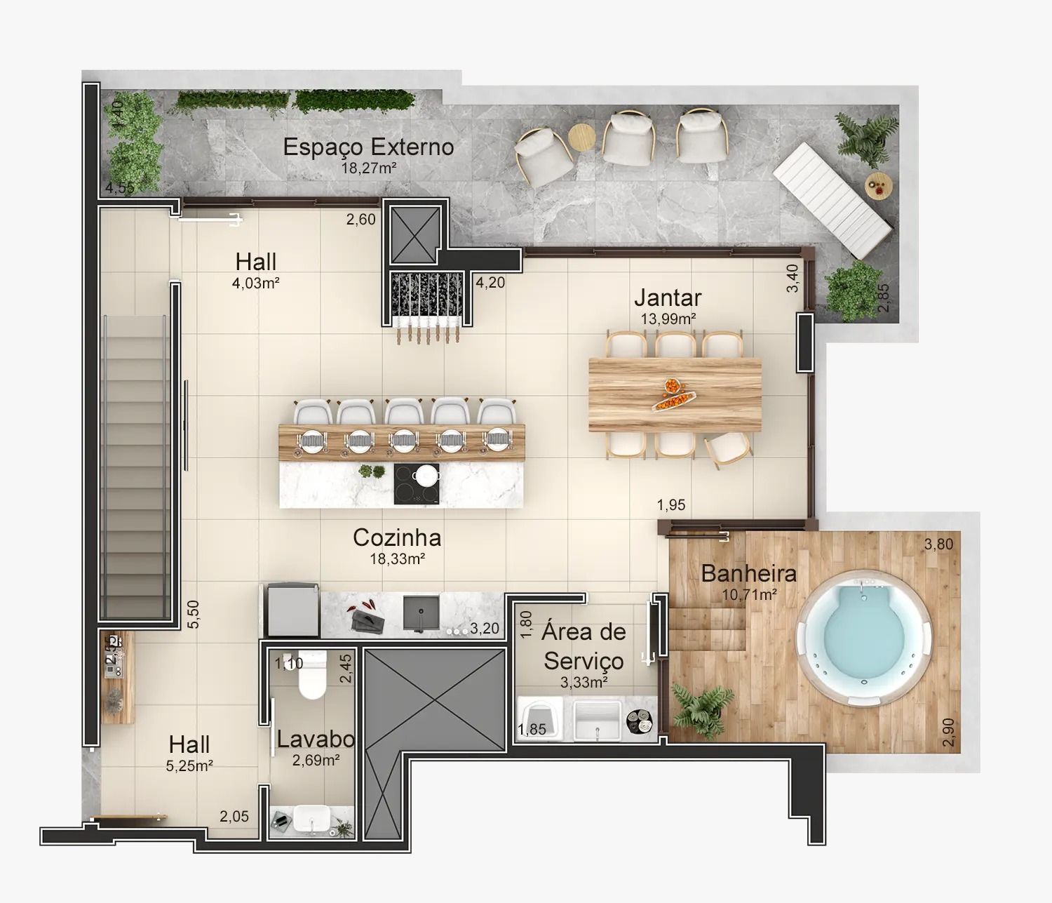 Apartamento, 3 quartos, 93 m² - Foto 22