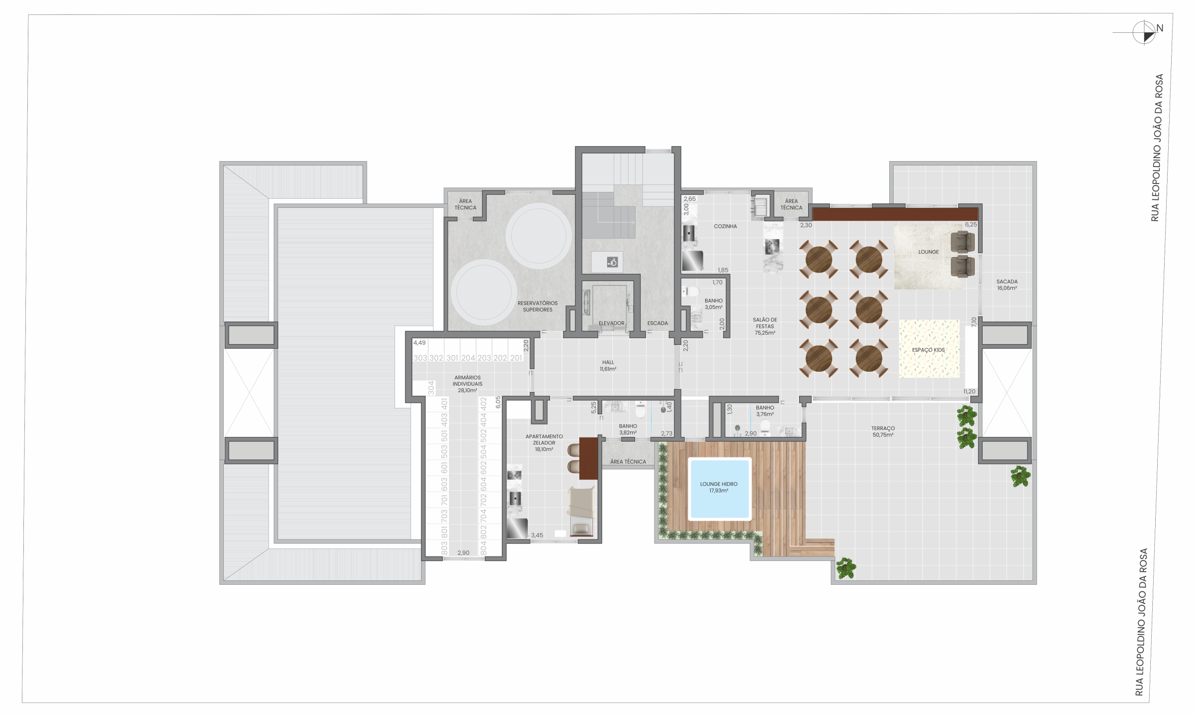 Planta baixa -Rooftop